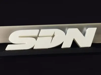 Superhero Dispatch Network (SDN) Logo desk decor