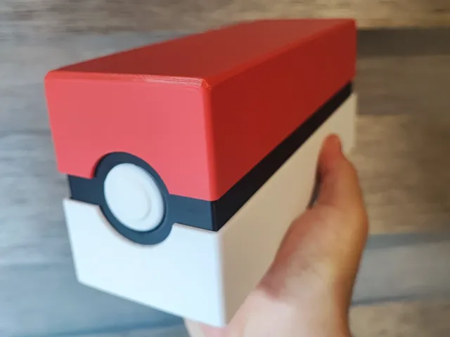 Pokemon card box XXL - Free 3D Print Model - MakerWorld