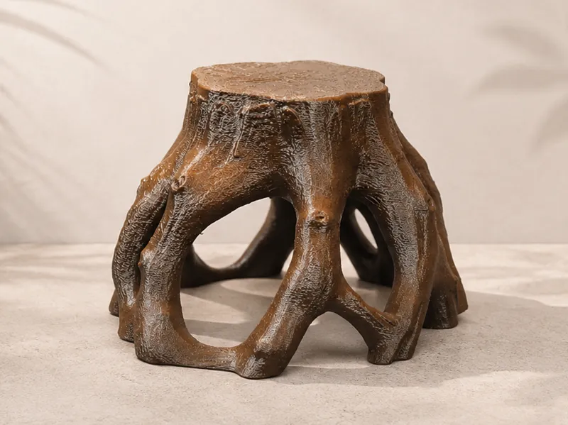 Thick Mangrove Stump Hide - Terrarium & Aquarium