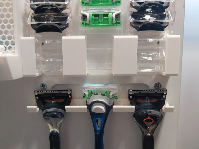 Support de rasoirs + recharges de lames