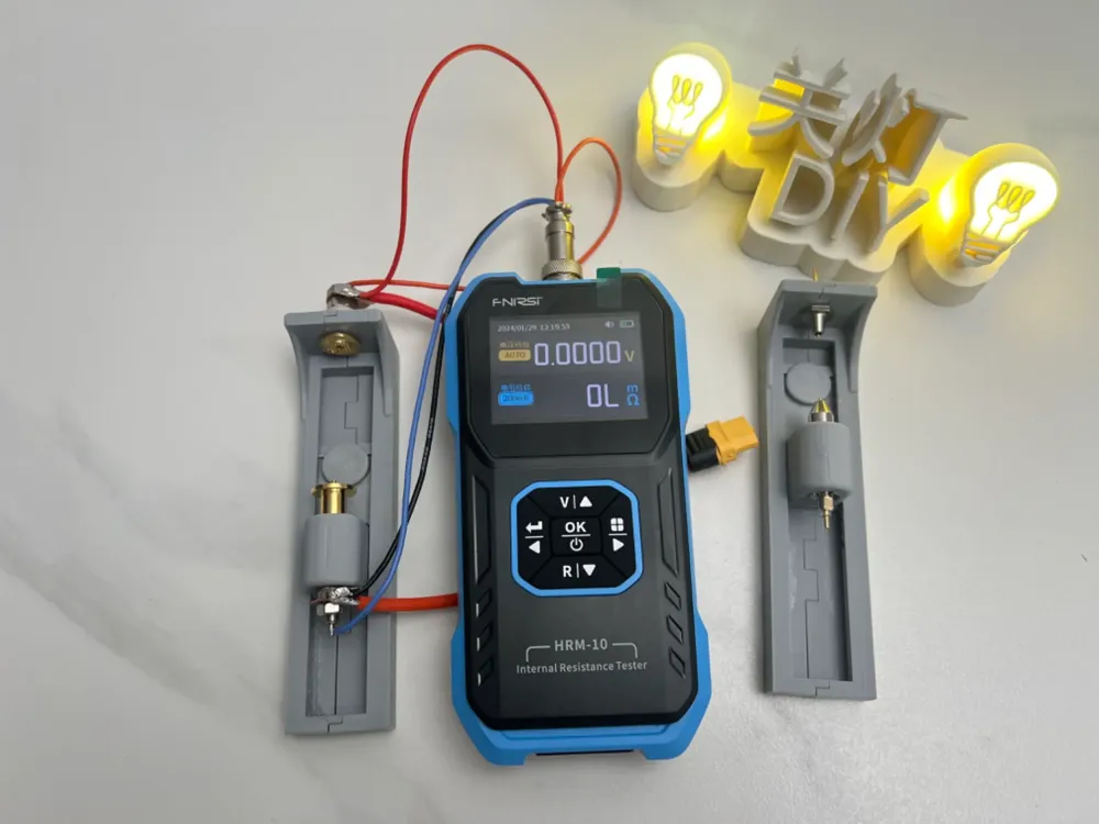 Battery Testing Stand Universal Battery Test Stand --- No Hardware Version by 关灯DIY - MakerWorld