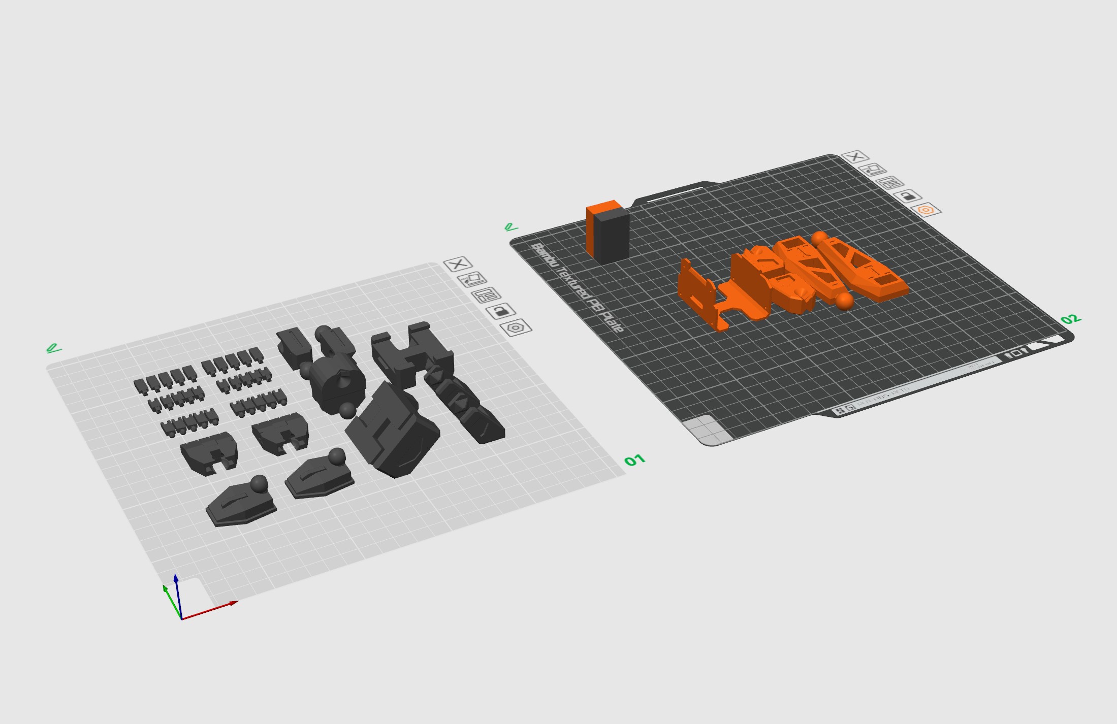 Miniatura 4 do modelo 3D 「大手子」工程机器人｜灵巧巨掌 × 玄兔制造