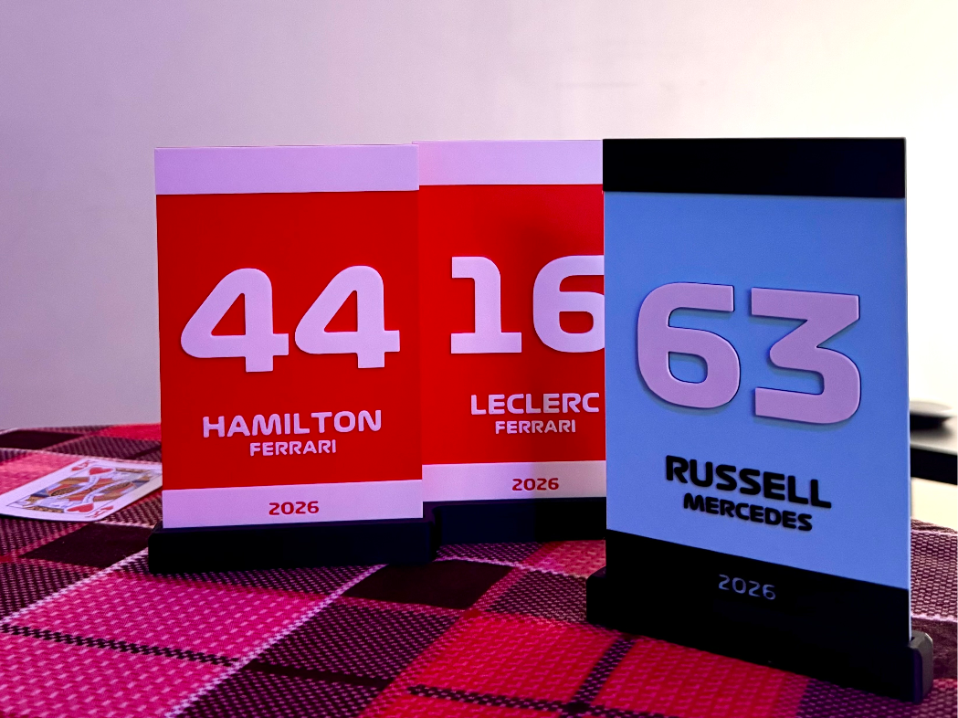 F1 2026 Driver Cards