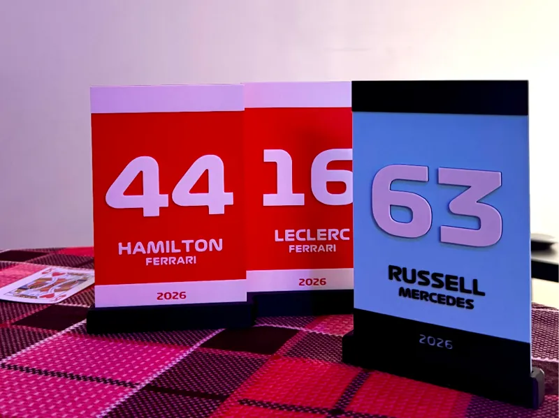 F1 2026 Driver Cards
