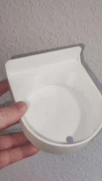 Toilettenbürstenhalter / WC Bürsten Wandhalterung