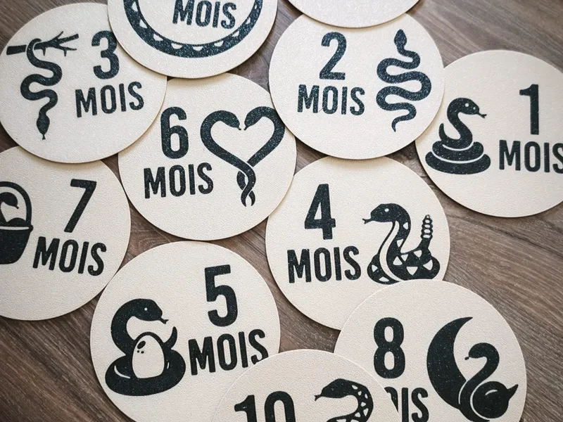 Étapes de Bébé serpent