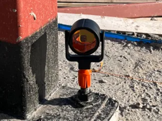 Bracket for prism, mount bolt Survey Leica trimble