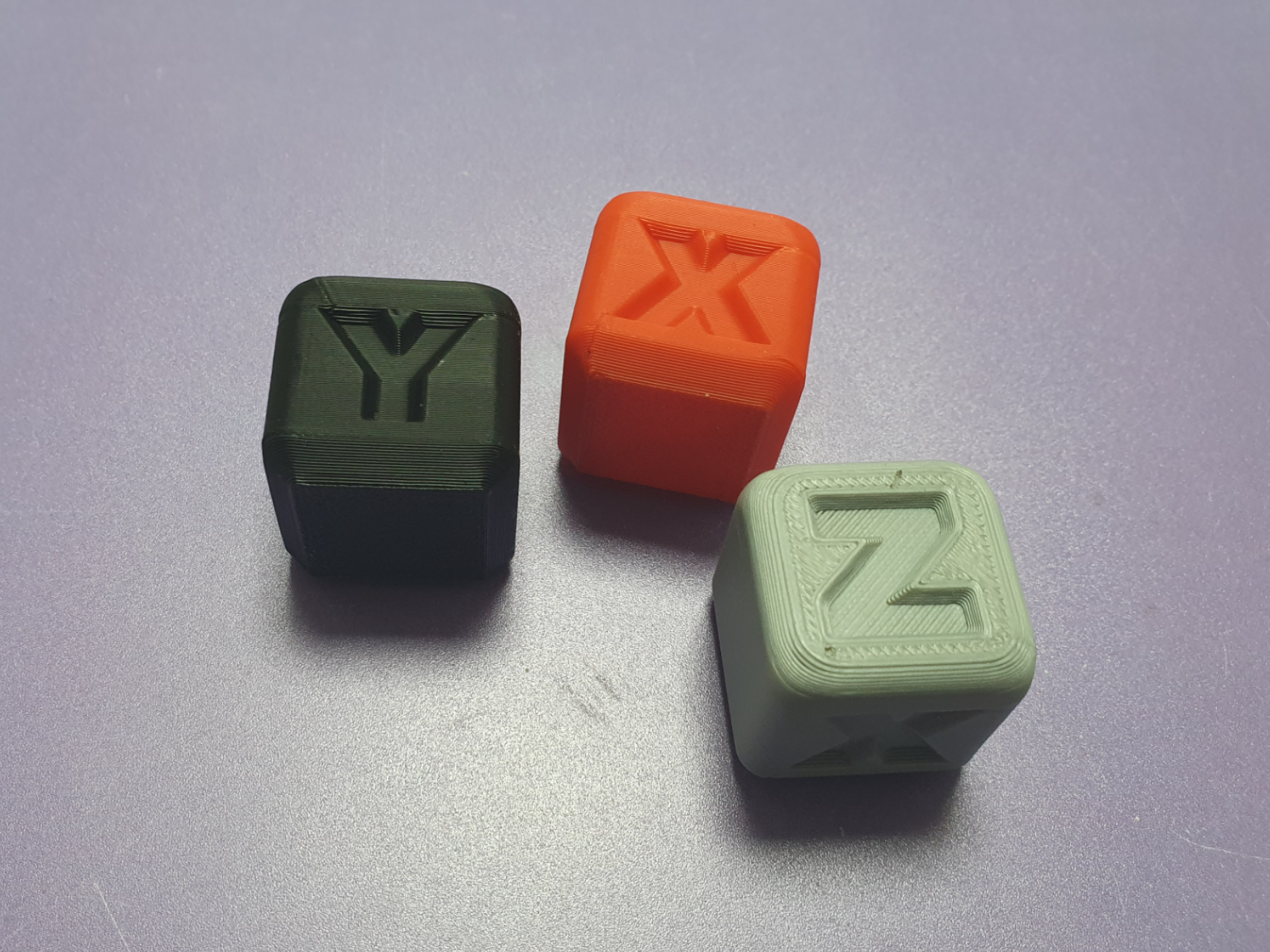 XYZ _ axis Calibration Cube