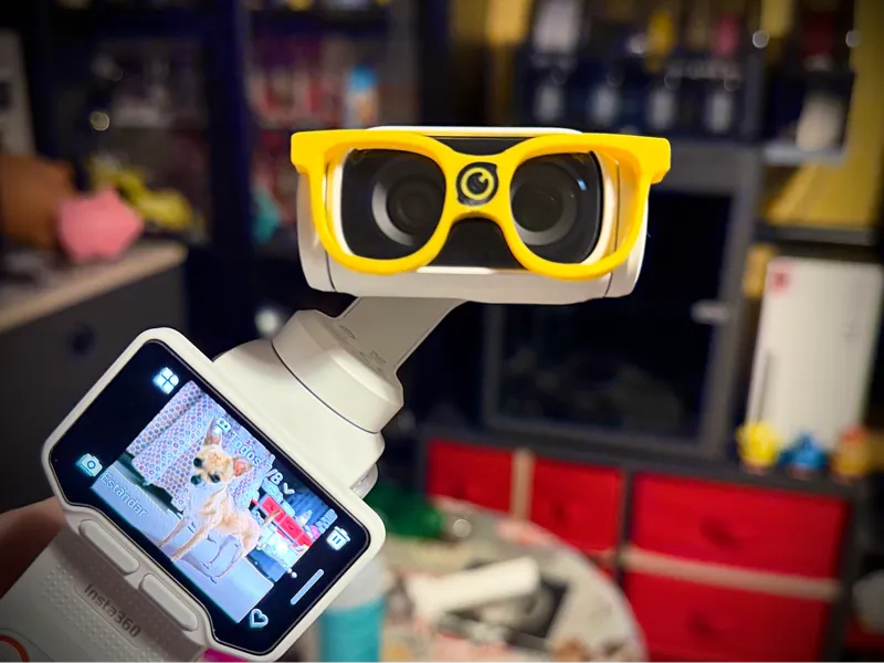 Magnetic Glasses for Insta360 Luna