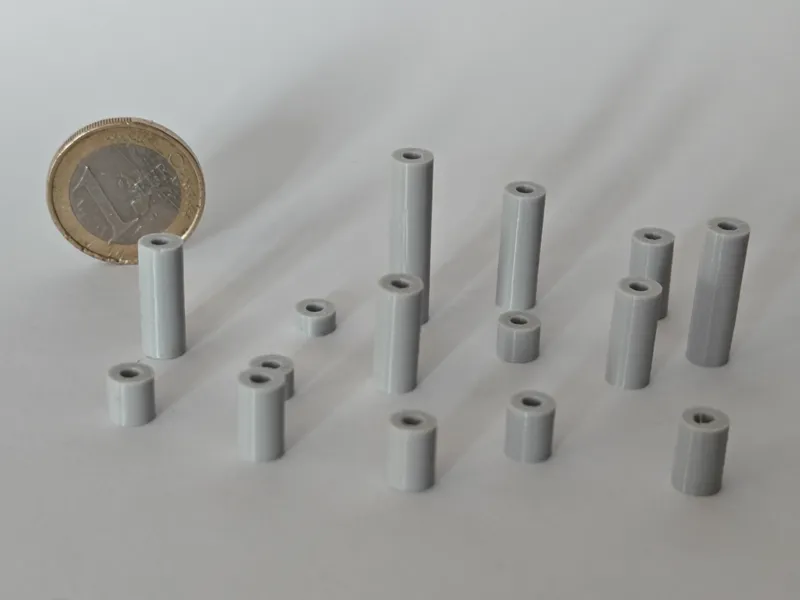 M2.5 Screw Spacers | 17 Sizes (3-35mm)
