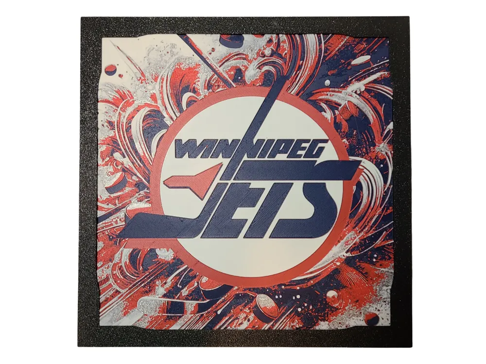 Winnipeg Jets - Classic Logo - NHL Hueforge