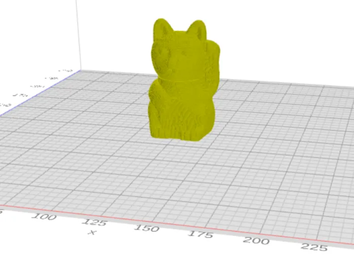 Creality Default Cat Print