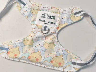 Dog harness making template