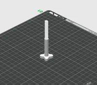 Just the Screw - 0.15mm layer, 3 walls, 15% infill