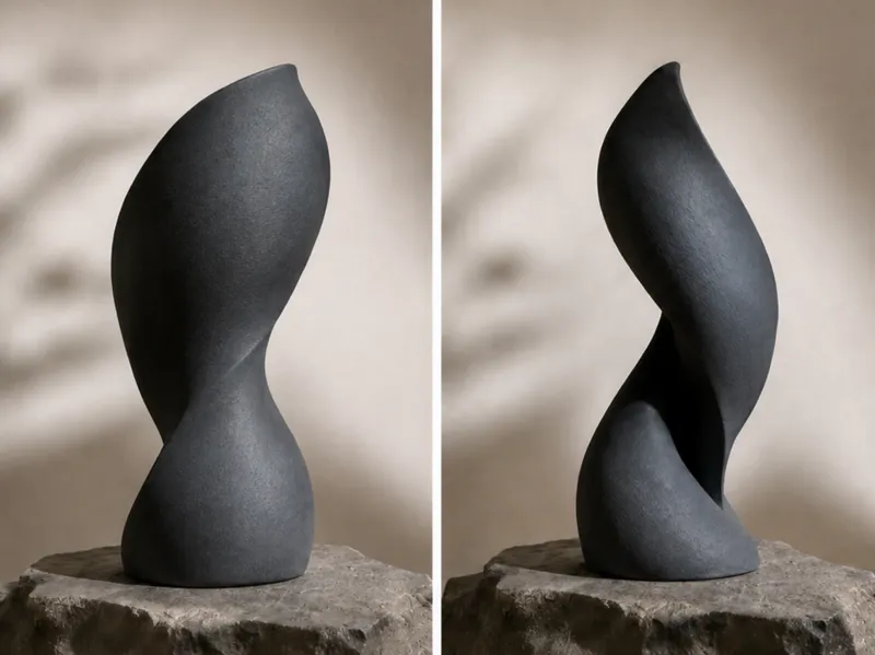 Spira sculpture of woman curves