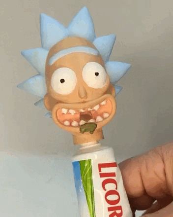 Rick sanchez Toothpaste Dispenser rick and Morty