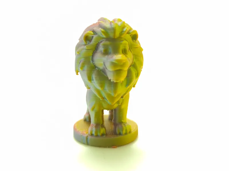 Cartoon Lion Miniature