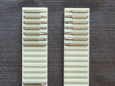 4mm Hex Bit Storage Tray (Optional Magnets)