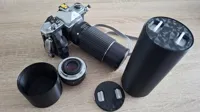 Pour objectifs photo de 50mm et 200mm Pentax M