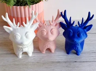 Cerf / renne mignon