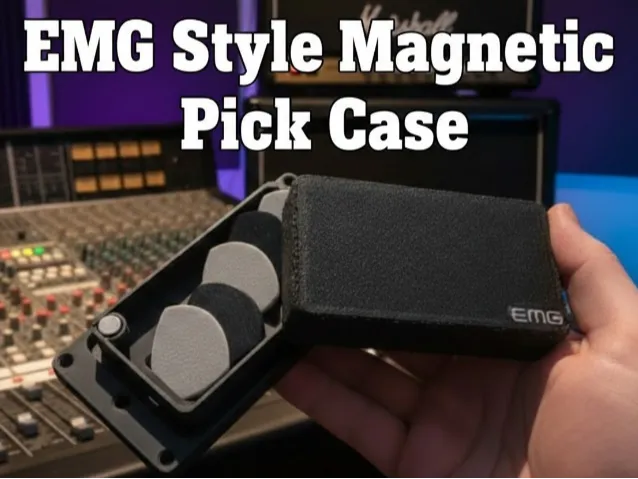 EMG Style Magnetic Pick Case