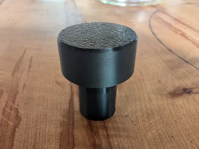 Wall hook / drawer knob with invisible mounting