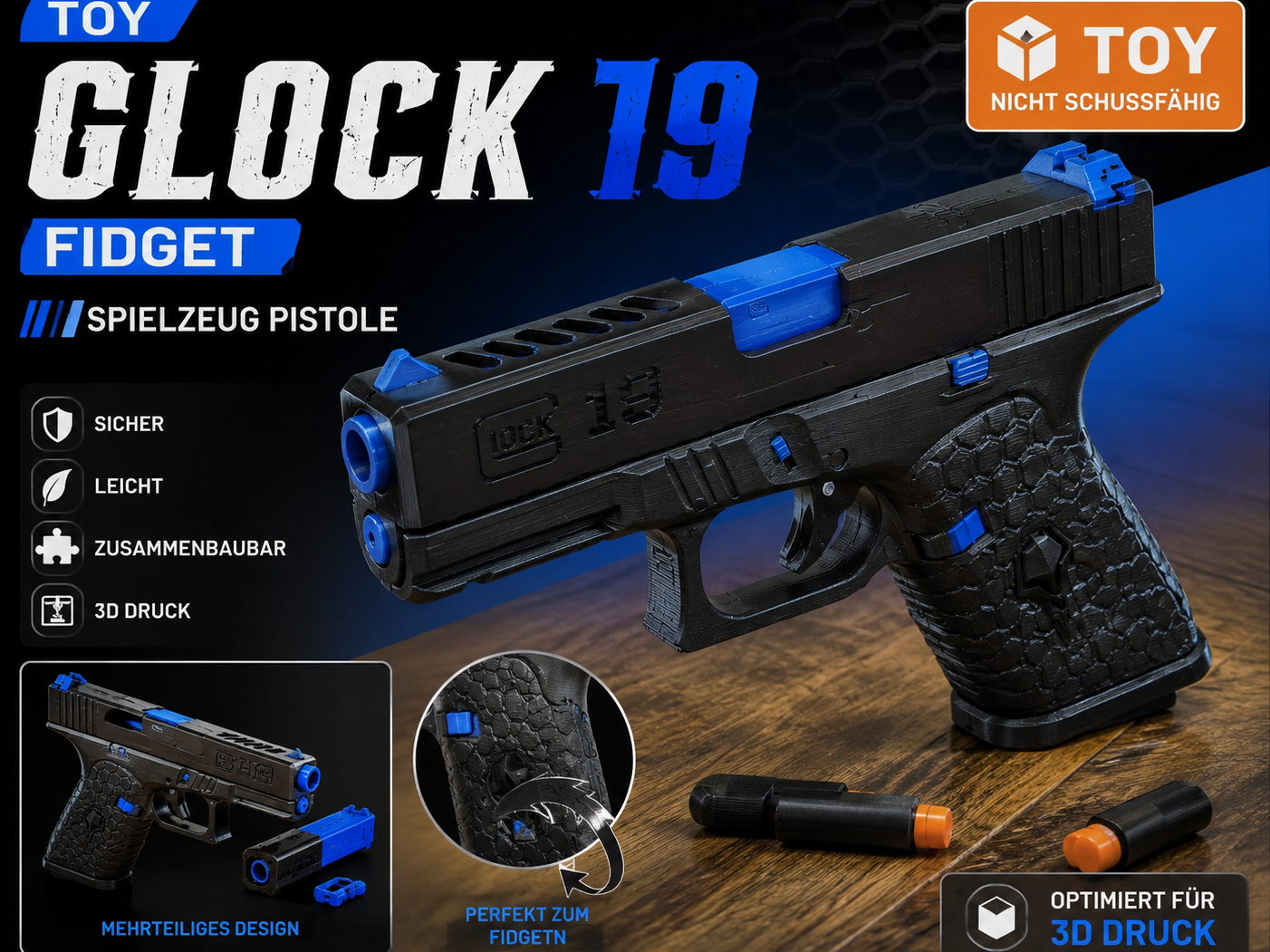 Toy Glock19 – Fidget