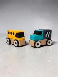 Bus Yellow Scandinavian