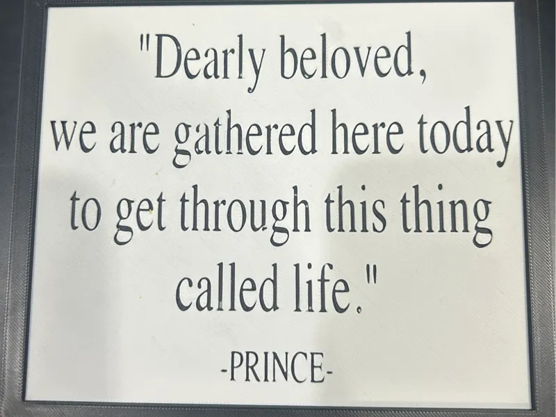 2 Color Hueforge - Dearly Beloved Motivational