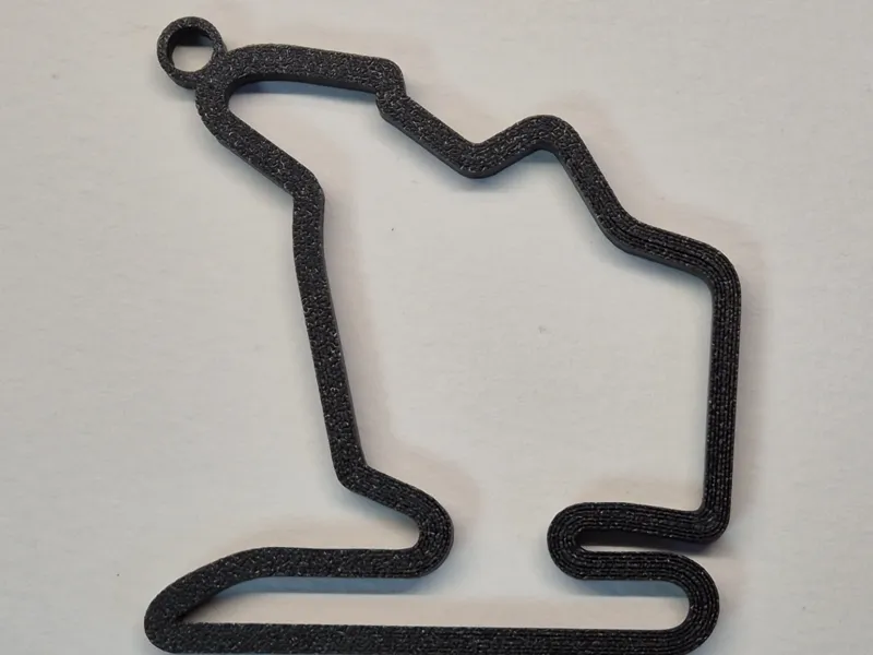 Hungary circuit Keychain Formula 1