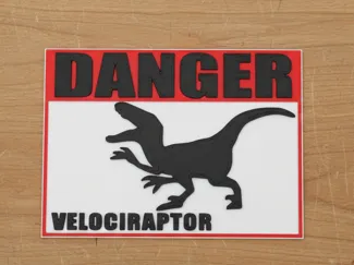 VELOCIRAPTOR DANGER