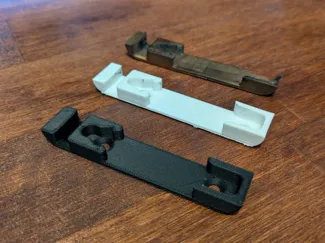 Tilt strike plate for wooden windows 1973 - SI 420