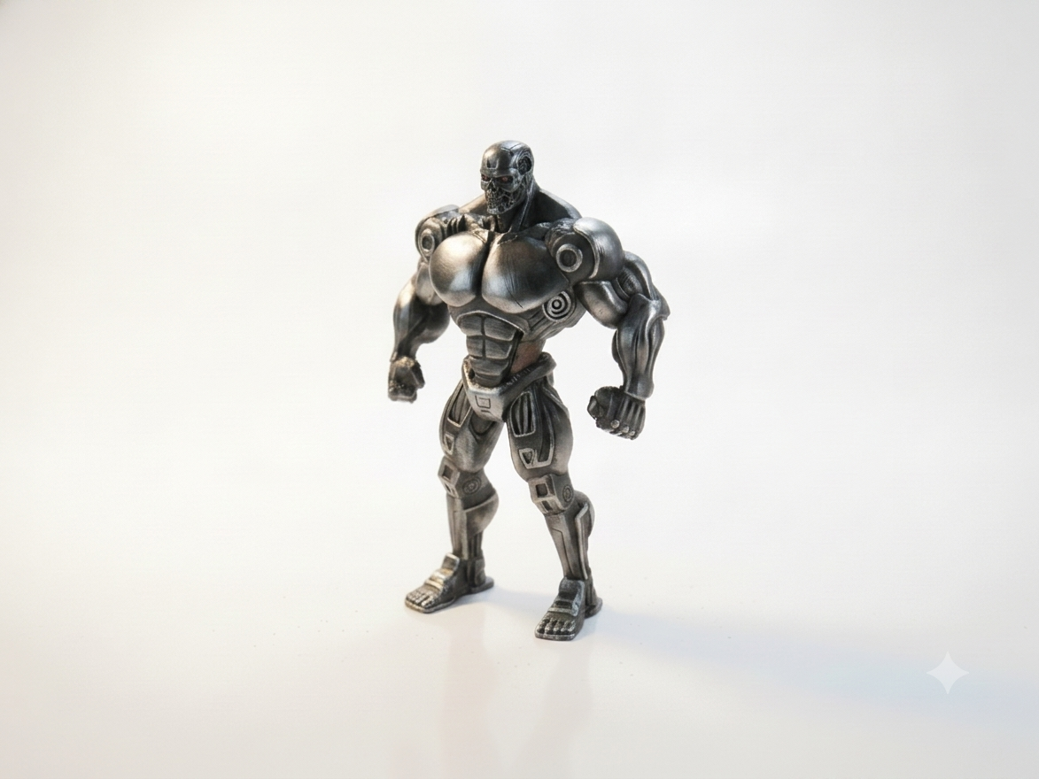 Buff Terminator Figurine Muscular Character