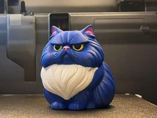 Cute Grumpy Cat.001 Cute Grumpy Cat - Free 3D Print Model - MakerWorld