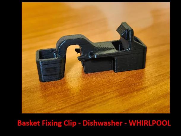 Basket Fixing Clip - Dishwasher - WHIRLPOOL