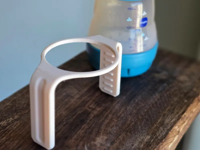 Easy grip handle, feeding bottle handle