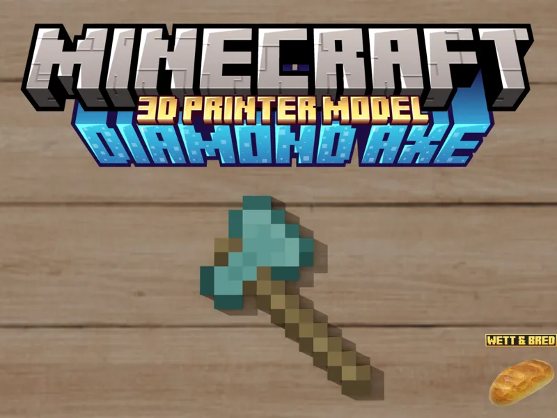 minecraft diamond axe