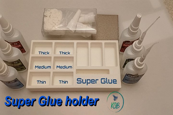 Super Glue Kit Holder (CYAFixed 4oz)