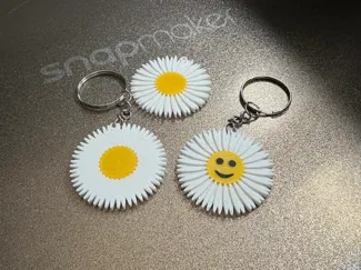 Gänseblümchen Schlüsselanhänger / Keychain