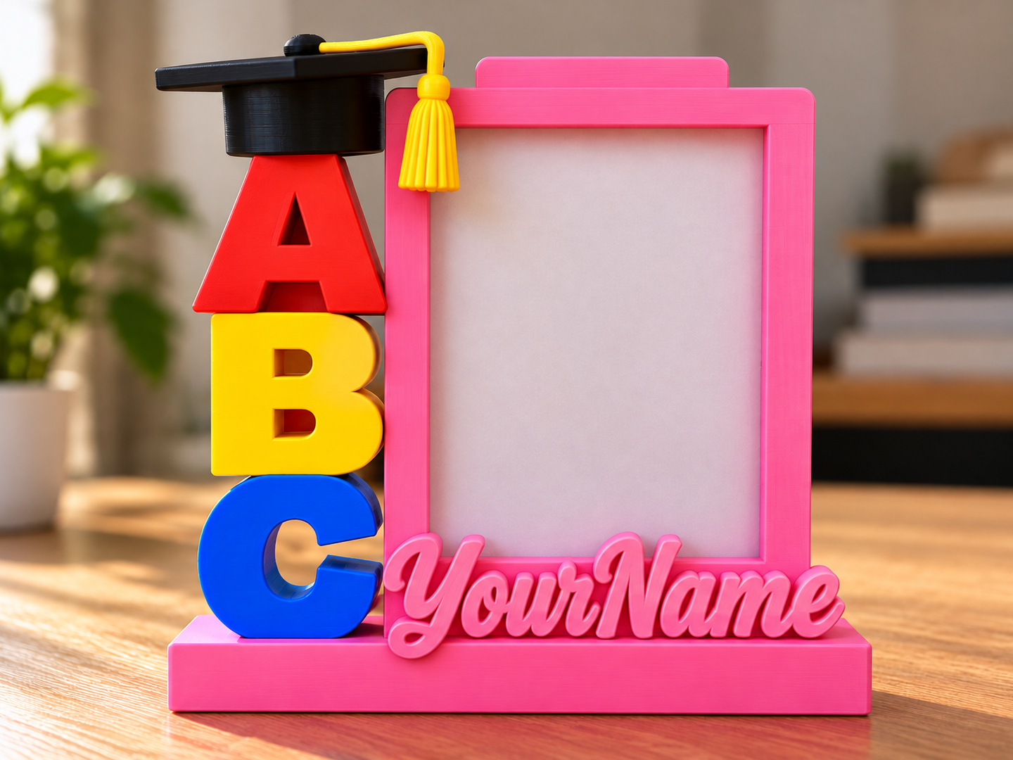 Marco de Fotos de Graduación ABC Personalizado – ¡Un Recuerdo Inolvidable!