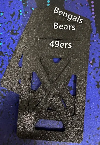 NFL Card Divider