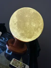Pied de lampe pour sphère 20 cm — photo 3