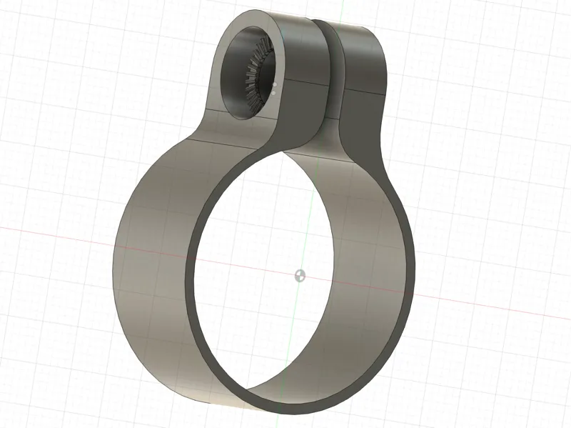 Bike light brace
