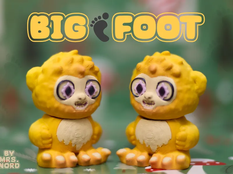 Bigfoot - Cute Cryptid Flexi