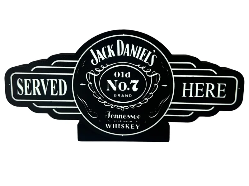 Jack Daniels Served Here Lightbox
