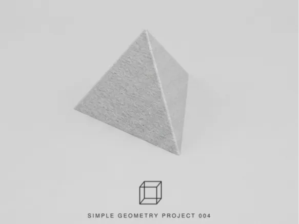 004-AN EQUILATERAL PYRAMID