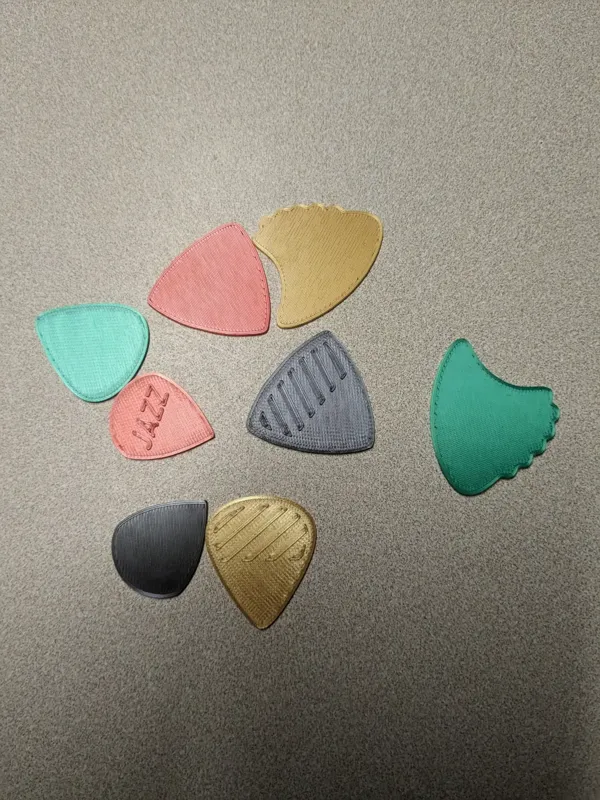 Collection de médiators (présentoir)