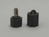 PLA - Compact Screwdriver Keychain
