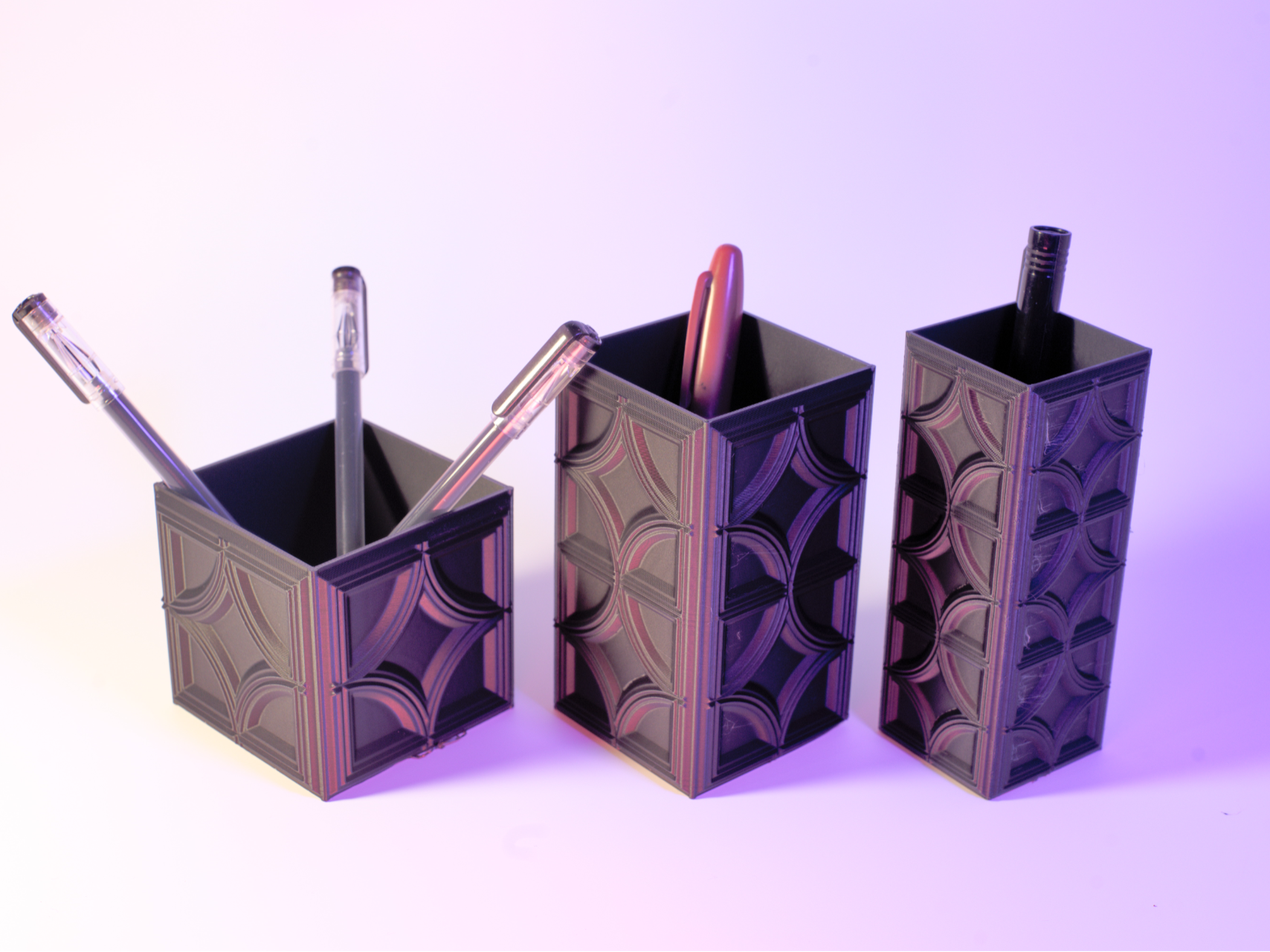 Modular Tile Desk Organizer | Home Office Decor