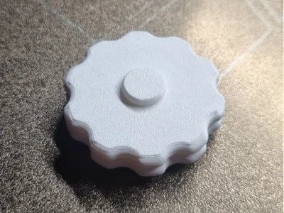 Round Magnetic Fidget toy. 4x2 magnets